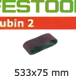 L533X 75-P60 RU2/10 Sanding Belts 60 Grit